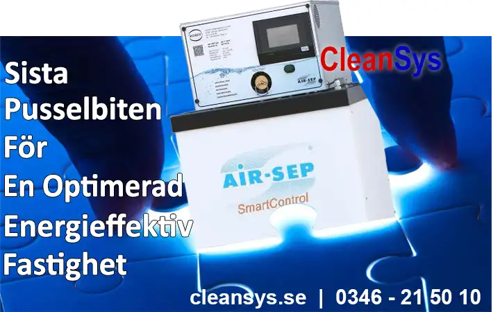 CleanSys Avgasning av kyl- värmesystem