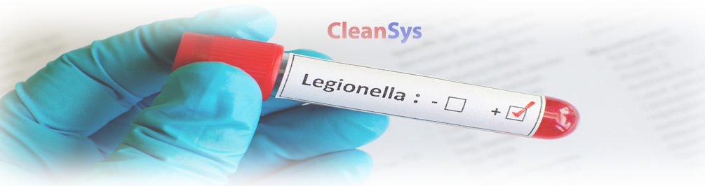 Legionella i ventilationen köpcentrum